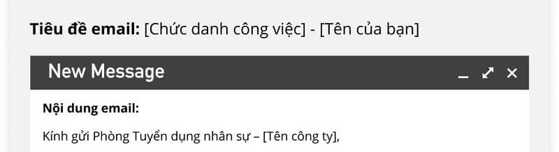 Tiêu đề email