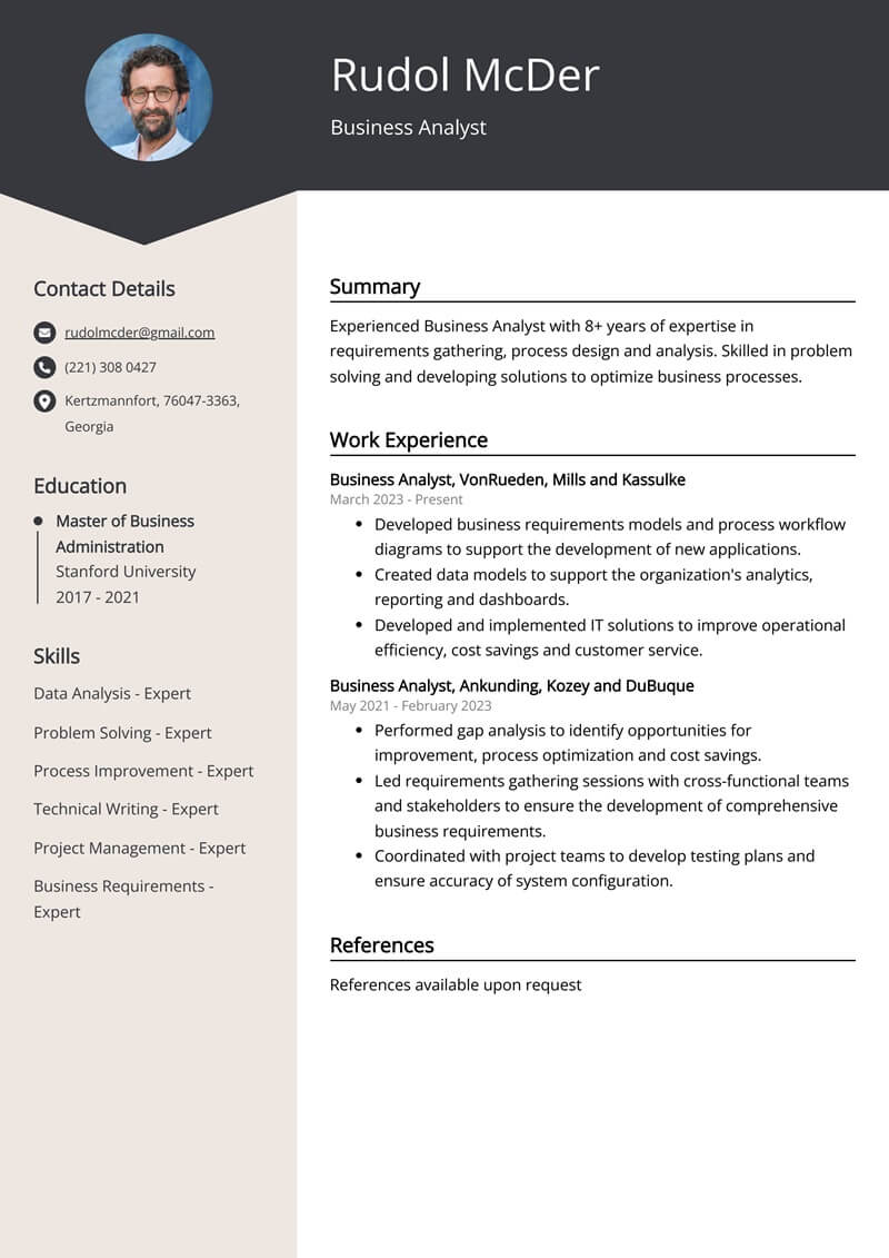 Dung lượng và định dạng chuẩn của CV