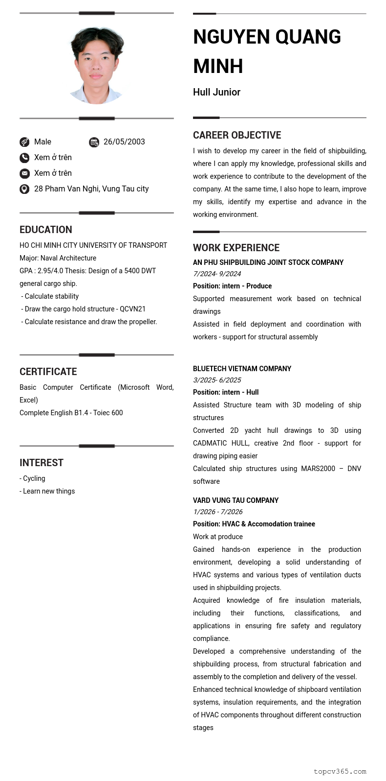 cv