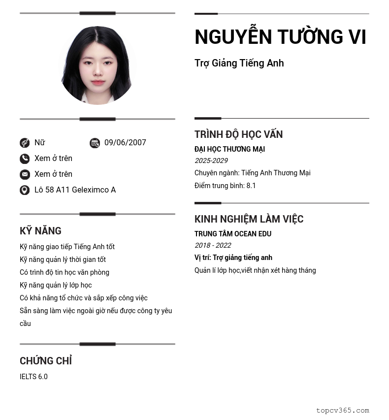 cv
