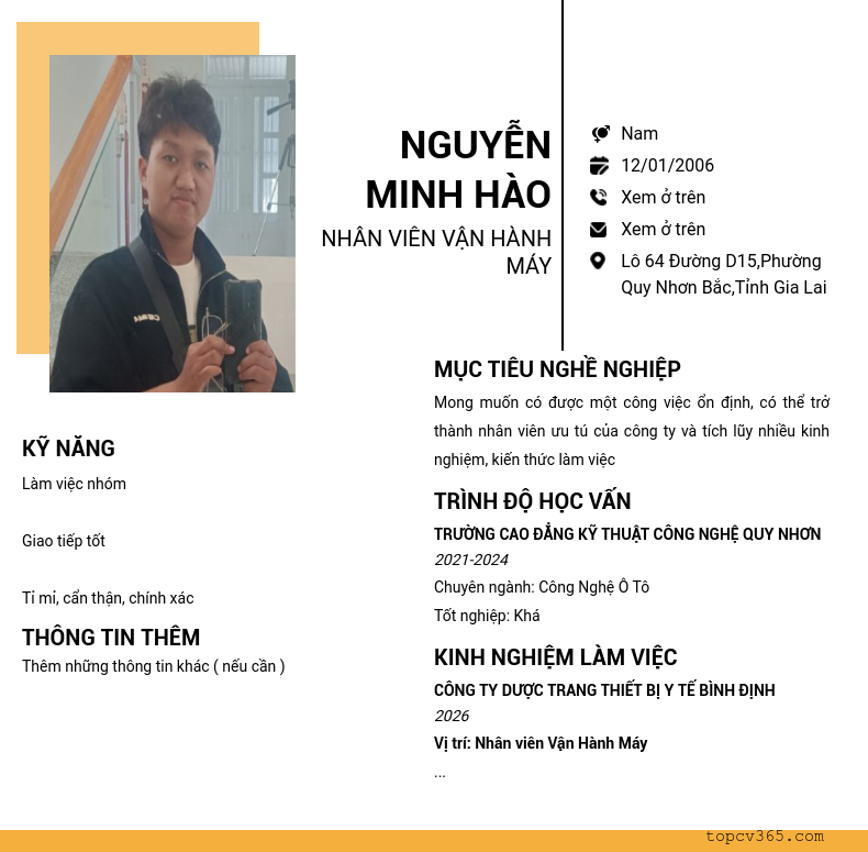 cv