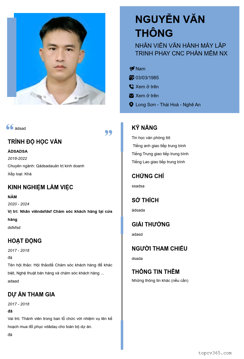 cv