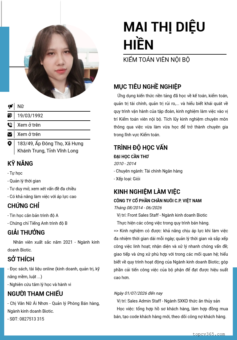 cv