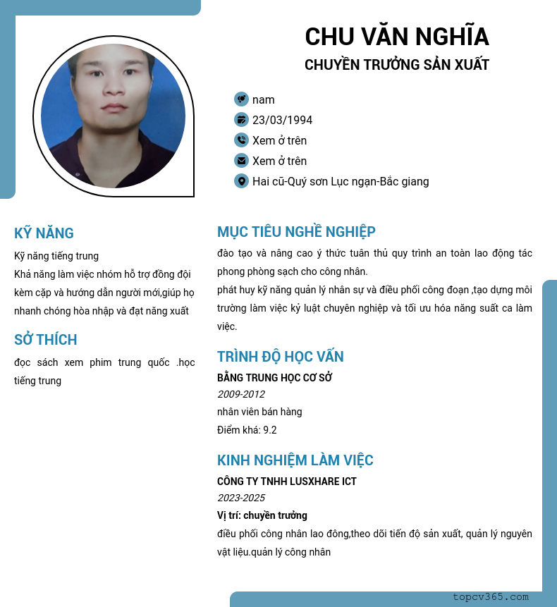 cv