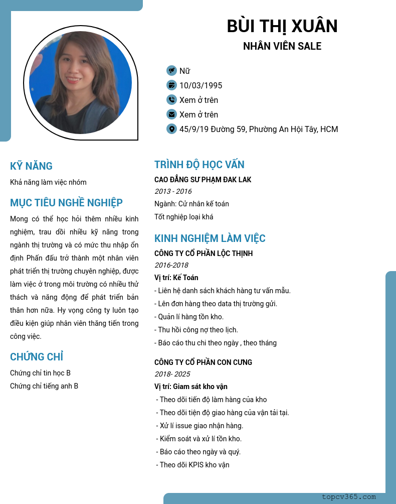 cv